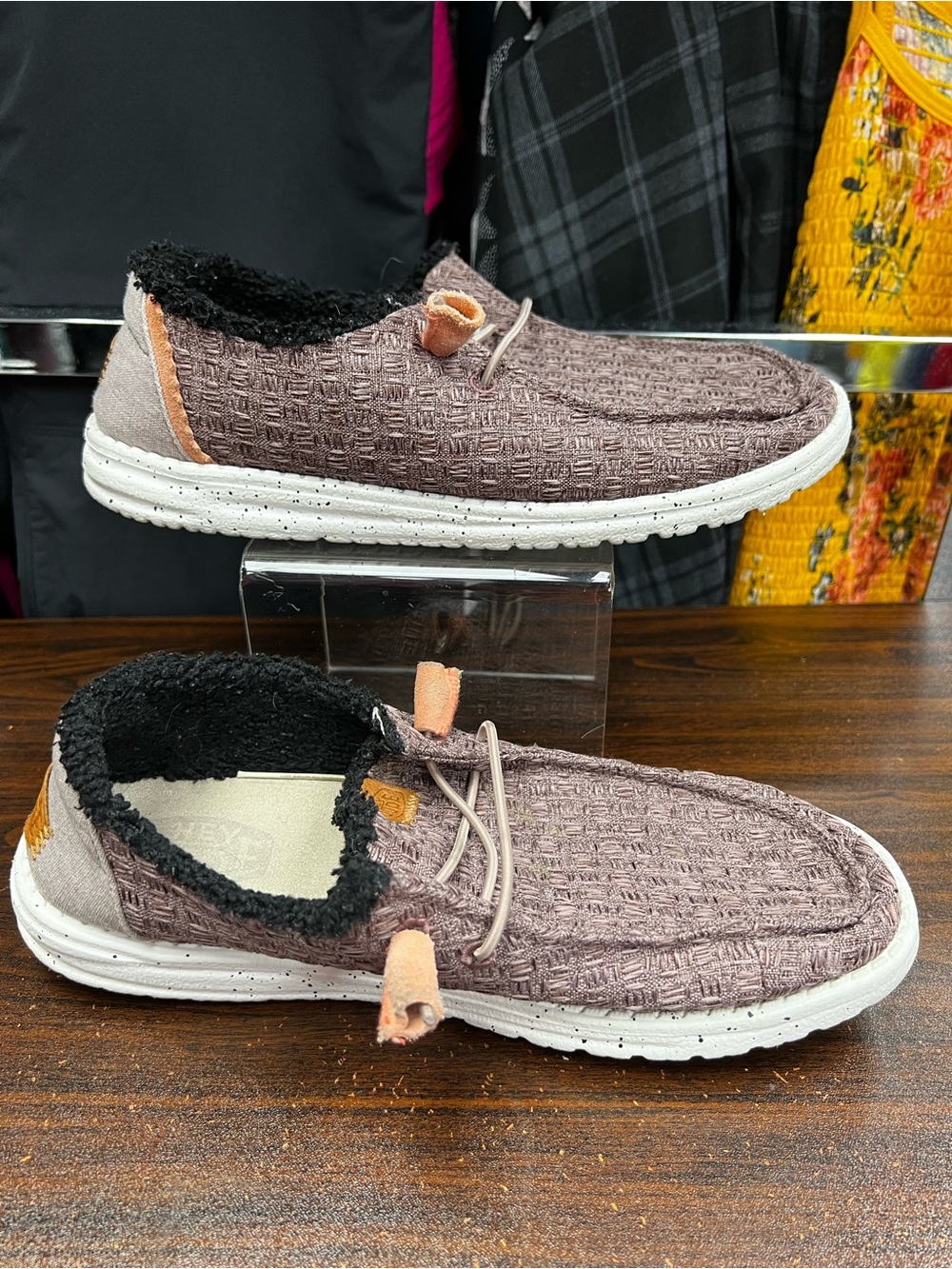 HEYDUDE Wendy Warmth slip-on shoes - Size 9